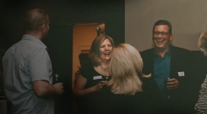 Printco members have a celebration